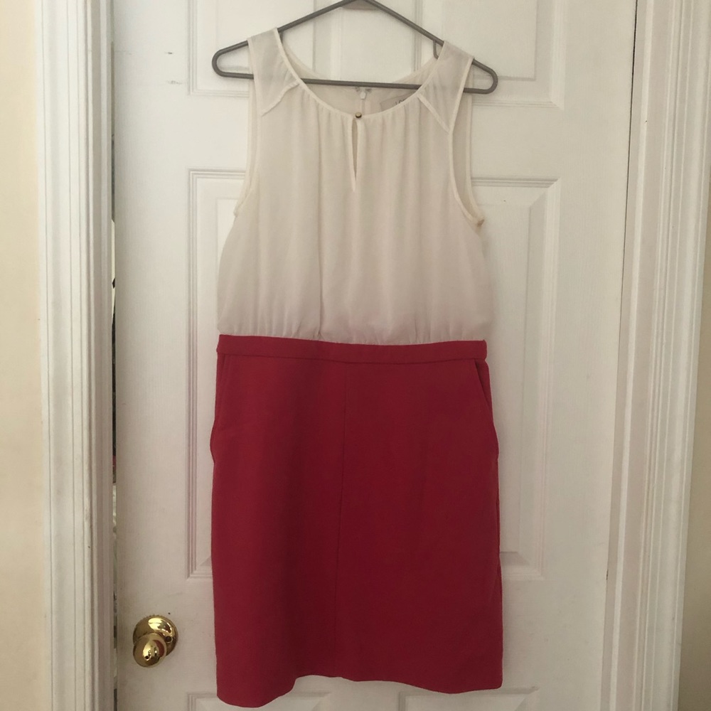 2 in 1 LOFT dress WITH POCKETS size 10